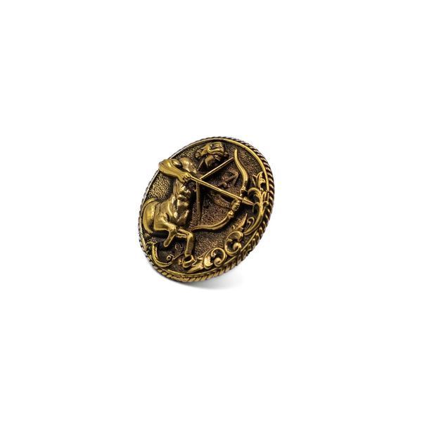 Меблева ручка з латуні "Знак Зодіаку Стрілець" 8153651380819 фото